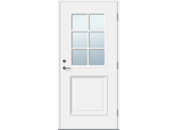 Tun 406 hvit Bryst 82 97/219 Venstre med Klart glass og FG sylinder 